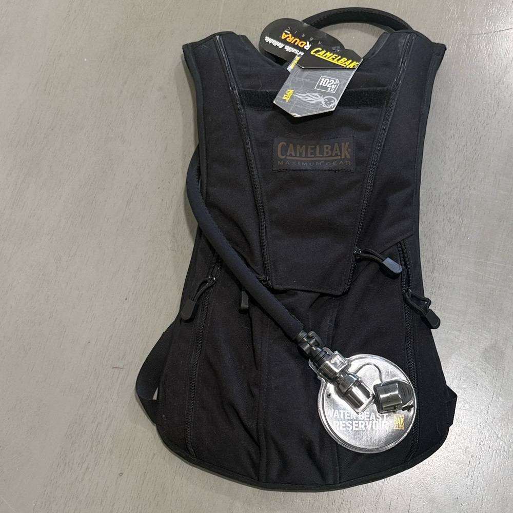 CamelBak Black Viper 120oz Hydration Backpack with Drinking Tube